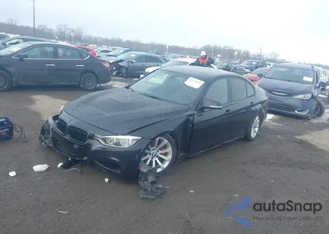 2017 BMW 340I z USA, uszkodzony, nr VIN WBA8B3G39HNU36212